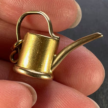 Load image into Gallery viewer, 18K Yellow Gold Watering Can Charm Pendant