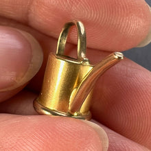 Load image into Gallery viewer, 18K Yellow Gold Watering Can Charm Pendant