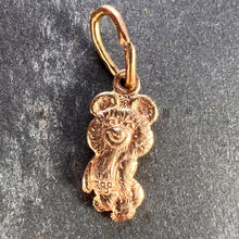 Load image into Gallery viewer, 14 Karat Yellow Gold Teddy Bear Charm Pendant