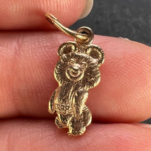 Load image into Gallery viewer, 14 Karat Yellow Gold Teddy Bear Charm Pendant