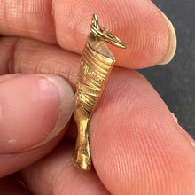 Load image into Gallery viewer, 18K Yellow Gold Nefertiti Charm Pendant