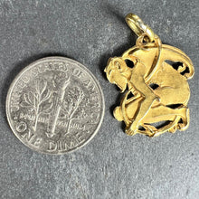 Load image into Gallery viewer, Devil 18K Yellow Gold Good Luck Charm Pendant