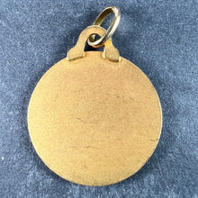 Load image into Gallery viewer, Vintage French Girard St Christopher 18K Yellow Gold Charm Pendant