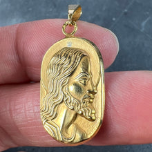 Load image into Gallery viewer, French Butsch 18K Yellow Gold Jesus Christ Medal Charm Pendant