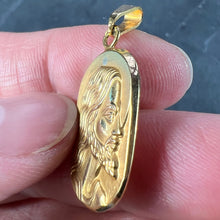 Load image into Gallery viewer, French Butsch 18K Yellow Gold Jesus Christ Medal Charm Pendant