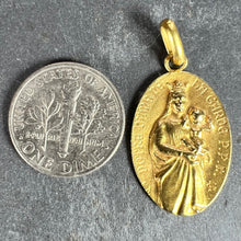 Load image into Gallery viewer, French Notre Dame de la Garde Marseilles 18 Karat Yellow Gold Charm Pendant