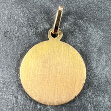 Load image into Gallery viewer, French St George and the Dragon 18K Yellow Gold Medal Pendant