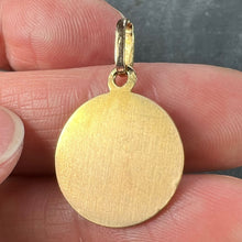 Load image into Gallery viewer, French St George and the Dragon 18K Yellow Gold Medal Pendant