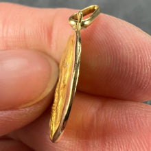 Load image into Gallery viewer, French Augis Saint John the Baptist Lamb 18K Yellow Gold Medal Pendant