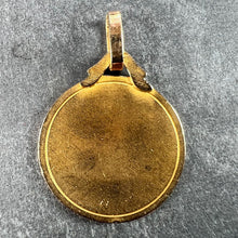 Load image into Gallery viewer, French Grun Raphael’s Cherub 18K Yellow Gold Medal Pendant