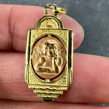 Load image into Gallery viewer, French Holt Raphael’s Cherub 18K Yellow Rose Gold Charm Pendant