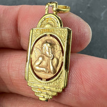 Load image into Gallery viewer, French Holt Raphael’s Cherub 18K Yellow Rose Gold Charm Pendant