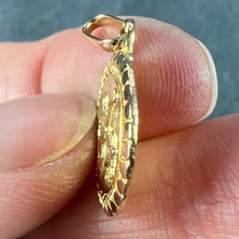 Load image into Gallery viewer, French Libra Zodiac Starsign 18K Yellow Gold Perroud Charm Pendant