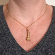 Load image into Gallery viewer, Statue of Liberty New York USA 14K Yellow Gold Charm Pendant