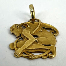 Load image into Gallery viewer, Devil 18K Yellow Gold Good Luck Charm Pendant