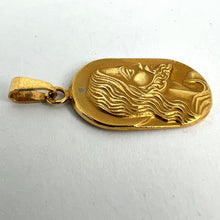 Load image into Gallery viewer, French Butsch 18K Yellow Gold Jesus Christ Medal Charm Pendant