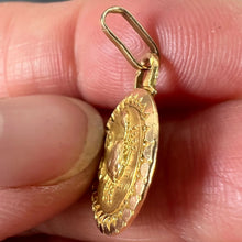 Load image into Gallery viewer, French Cancer Zodiac Starsign 18K Yellow Gold Perroud Charm Pendant