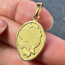 Load image into Gallery viewer, French Les Amoureux de Peynet Pair of Lovers 18K Yellow Gold Charm Pendant