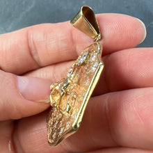 Load image into Gallery viewer, Zodiac Taurus Aries 14K Yellow Gold Diamond Medal Pendant