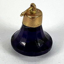 Load image into Gallery viewer, Vintage Large 18K Yellow Gold Paste Fob Charm Pendant