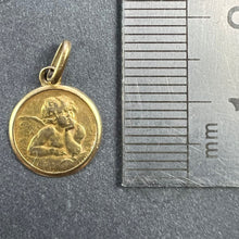 Load image into Gallery viewer, Italian Raphael's Cherub 18K Yellow Gold Charm Pendant