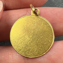Load image into Gallery viewer, French Virgin Mary 18K Yellow Gold Charm Pendant
