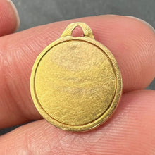 Load image into Gallery viewer, French Grun Raphael’s Cherub 18K Yellow Gold Medal Pendant