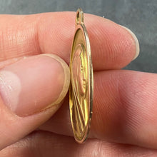 Load image into Gallery viewer, French Paul Brandt 18K Yellow Gold Virgin Mary Charm Pendant Medal