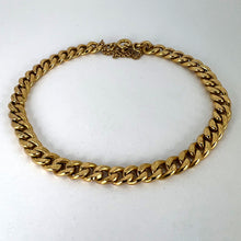 Load image into Gallery viewer, Vintage 18 Karat Yellow Gold Curb Link Chain Bracelet