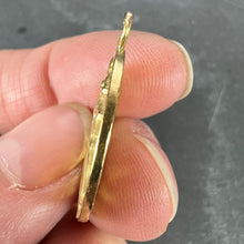 Load image into Gallery viewer, French Tricard St Christopher Tempestate Securitas 18K Yellow Gold Pendant Medal
