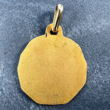 Load image into Gallery viewer, Augis Grun French Saint Christopher 18K Yellow Gold Charm Pendant