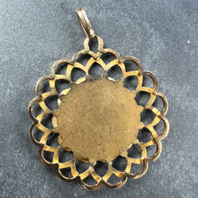 Load image into Gallery viewer, French Piaget Virgin Mary Frame 18K Yellow Gold Medal Charm Pendant
