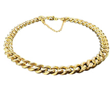 Load image into Gallery viewer, Vintage 18 Karat Yellow Gold Curb Link Chain Bracelet