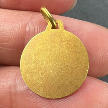 Load image into Gallery viewer, French 18K Yellow Gold Zodiac Virgo Charm Pendant