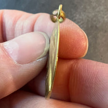Load image into Gallery viewer, Antique French Jampolsky Virgin Mary Communion 18K Yellow Gold Medal Pendant