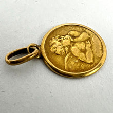 Load image into Gallery viewer, Italian Raphael's Cherub 18K Yellow Gold Charm Pendant