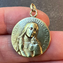 Load image into Gallery viewer, French Vernon Saint Joan of Arc 18K Yellow Gold Medal Pendant