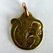 Load image into Gallery viewer, French Rasumny Deer Hunting Horn 18K Yellow Gold Charm Pendant