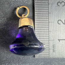 Load image into Gallery viewer, Vintage Large 18K Yellow Gold Paste Fob Charm Pendant