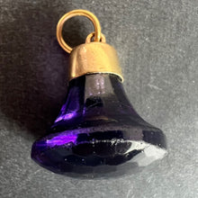 Load image into Gallery viewer, Vintage Large 18K Yellow Gold Paste Fob Charm Pendant