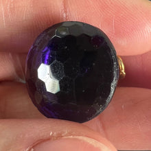 Load image into Gallery viewer, Vintage Large 18K Yellow Gold Paste Fob Charm Pendant