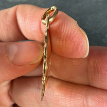 Load image into Gallery viewer, Augis French More Than Yesterday Ruby 18K Yellow White Gold Love Charm Pendant