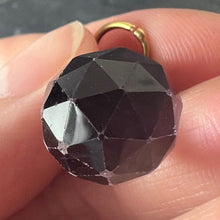 Load image into Gallery viewer, Antique 18K Yellow Gold Amethyst Fob Charm Pendant