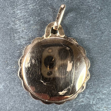 Load image into Gallery viewer, Augis French More Than Yesterday Ruby 18K Rose White Gold Love Charm Pendant