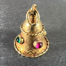 Load image into Gallery viewer, Vintage 18 Karat Yellow Gold Bell Charm Pendant
