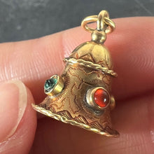 Load image into Gallery viewer, Vintage 18 Karat Yellow Gold Bell Charm Pendant