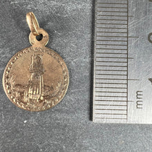 Load image into Gallery viewer, French Virgin Mary 18K Rose Gold Charm Pendant