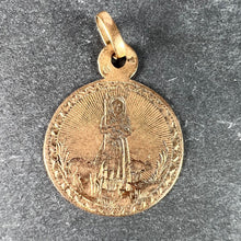 Load image into Gallery viewer, French Virgin Mary 18K Rose Gold Charm Pendant