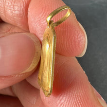 Load image into Gallery viewer, French Virgin Mary 18K Yellow Gold Medal Pendant