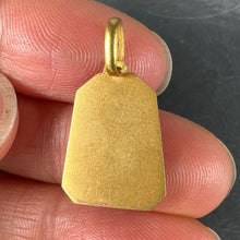 Load image into Gallery viewer, French Virgin Mary 18K Yellow Gold Medal Pendant